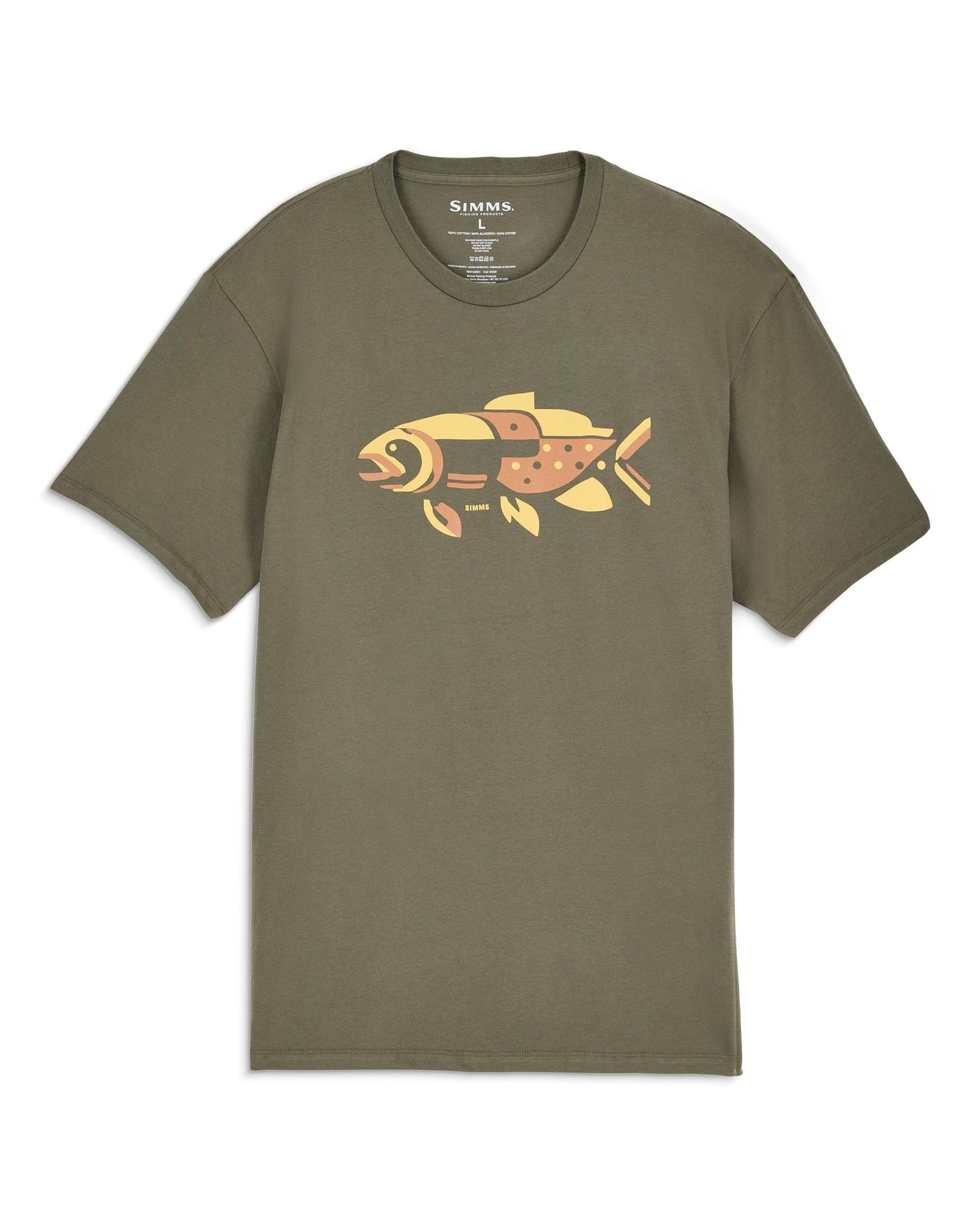 Simms - Men's Abstract Fresh T-Shirt