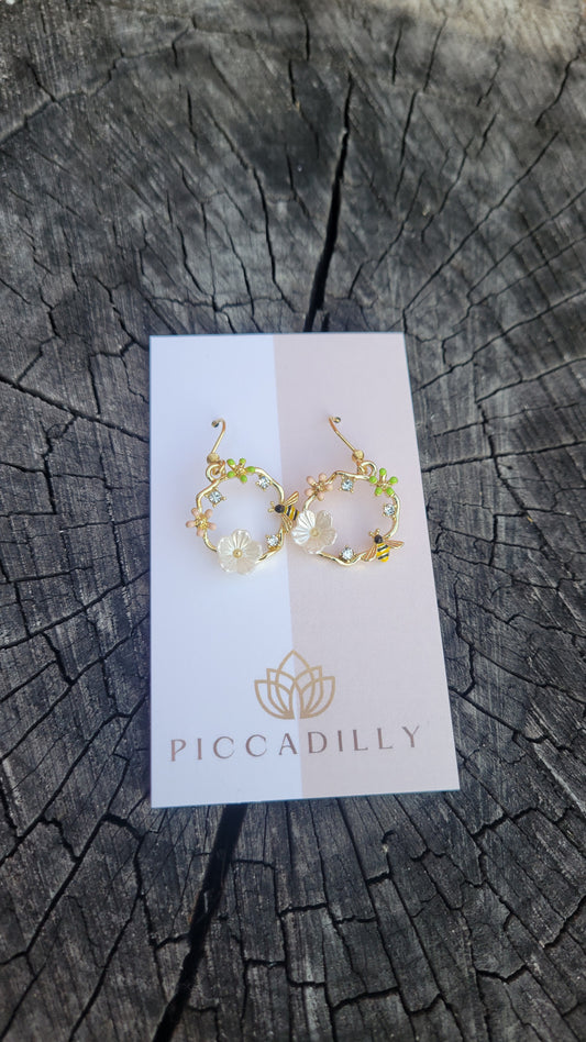 Piccadilly Pendants - Bee & Buttercup Earrings