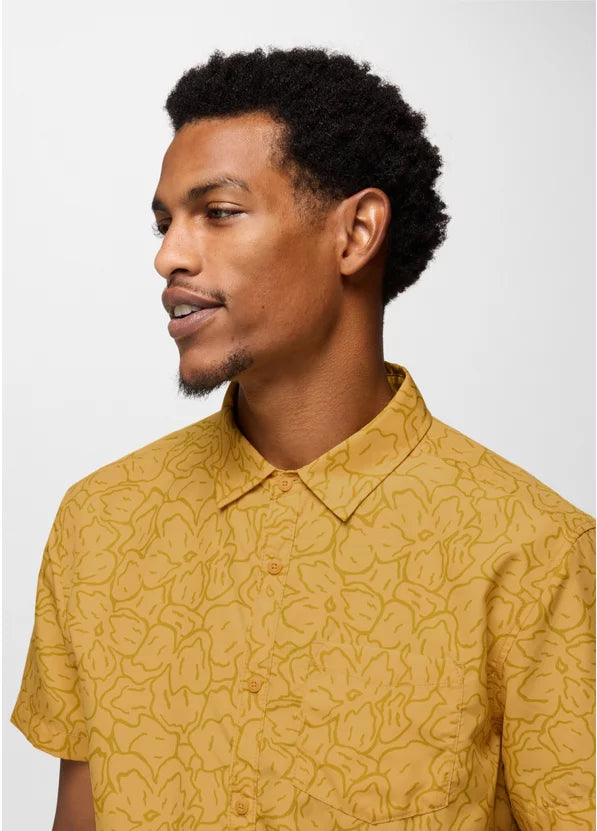 prAna - Men's Lost SOL Printed Short Sleeve Shirt