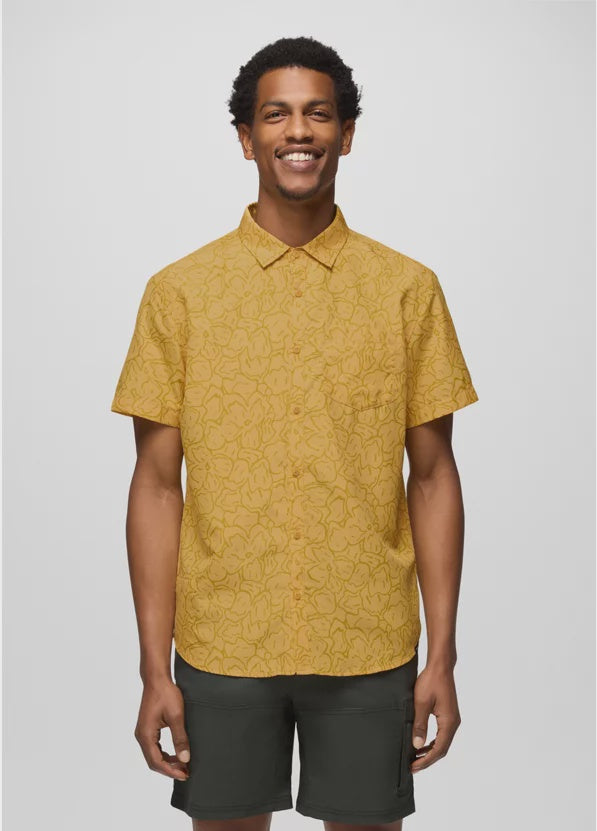 prAna - Men's Lost SOL Printed Short Sleeve Shirt