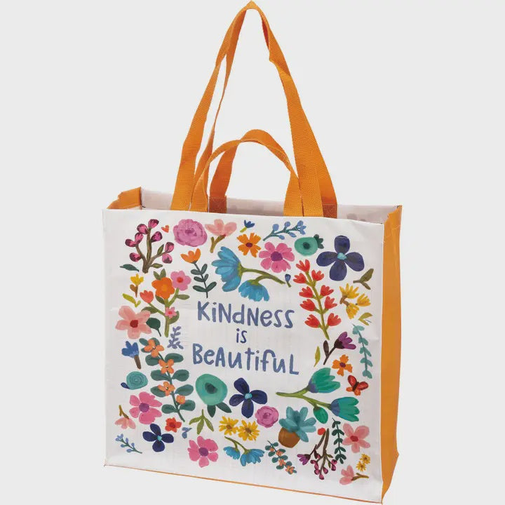 Primitive By Kathy - Kindness Is Beautiful Market Tote