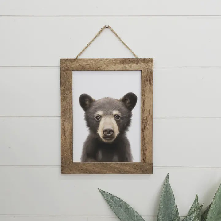 Baby Bear Nursery Wood Sign 6x8