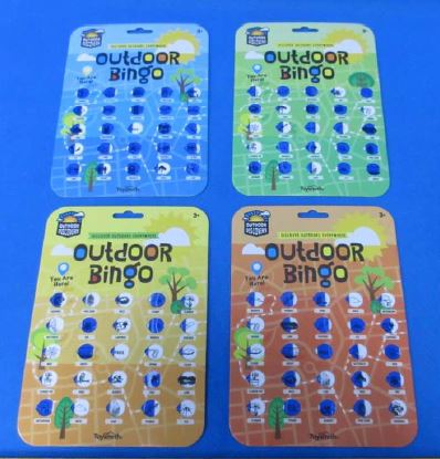 Toysmith- Outdoor Discovery Outdoor Bingo 4pk