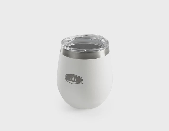 GSI - Glacier White 8oz Stainless Glass