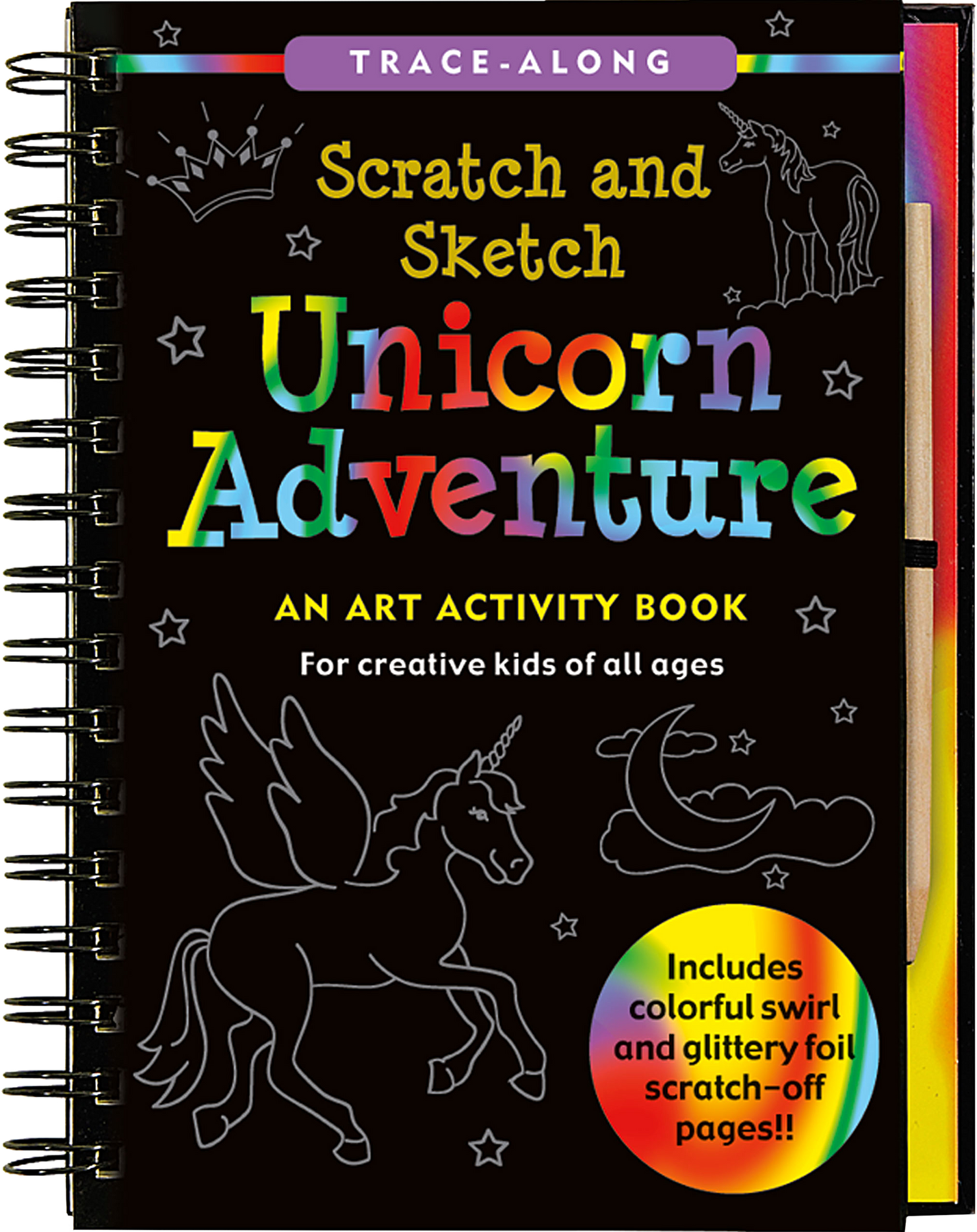 Peter Pauper Press - Scratch & Sketch Activity Book