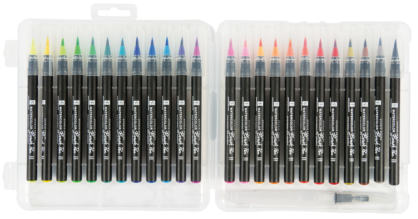 Peter Pauper Press - Studio Series Watercolor Brush Pen Set