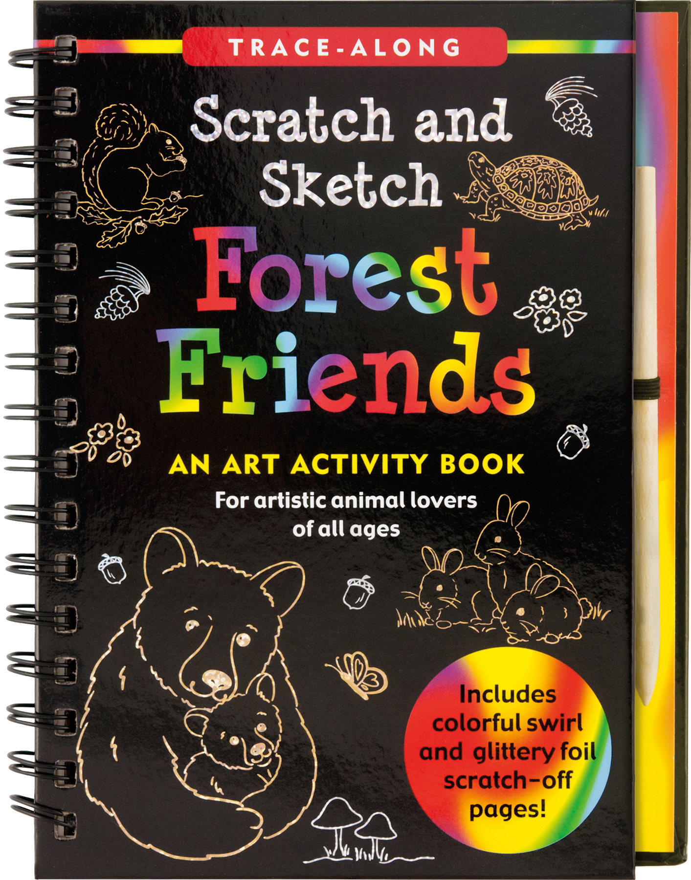 Peter Pauper Press - Scratch & Sketch Activity Book