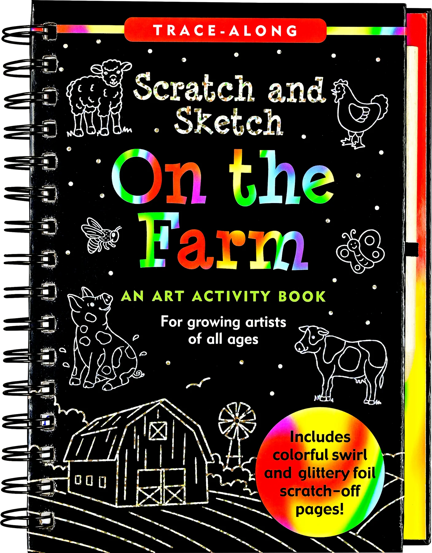 Peter Pauper Press - Scratch & Sketch Activity Book