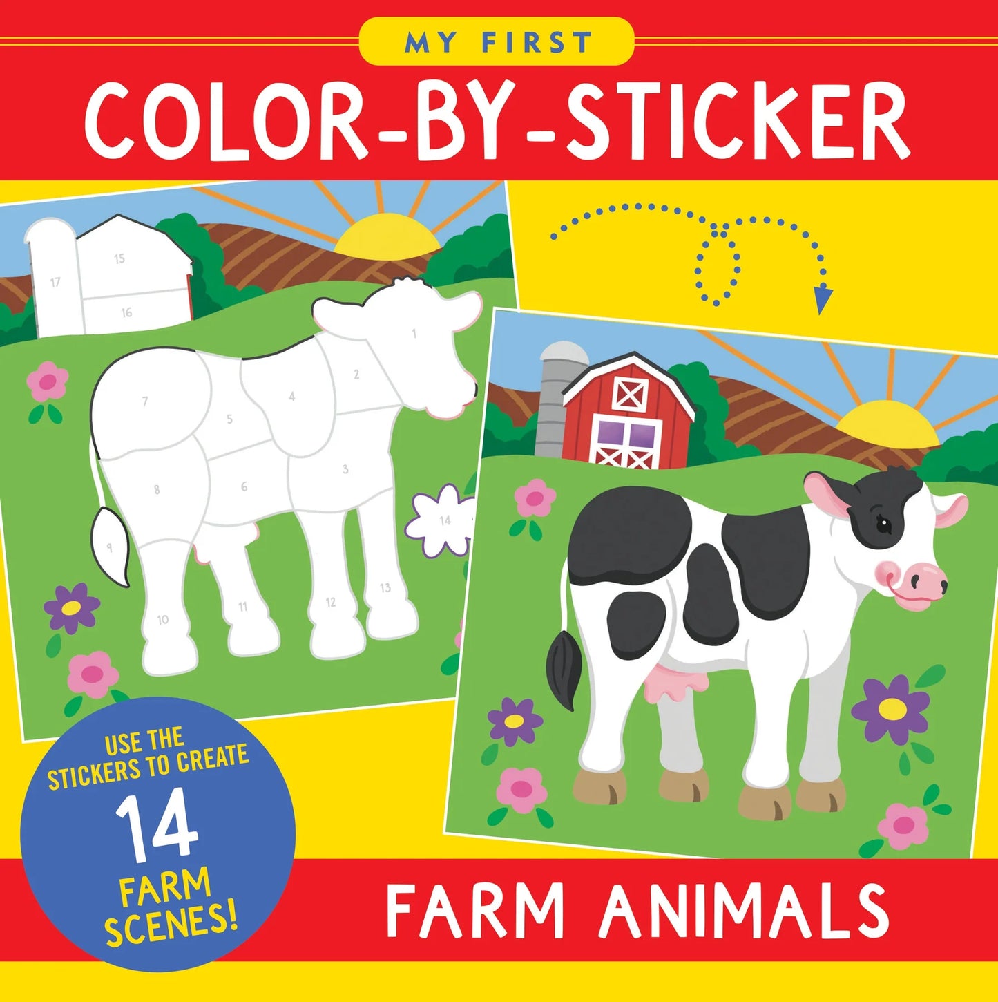 Peter Pauper Press - My First Color-by-Sticker Book