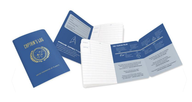 Star Trek Captain's Log Notebook