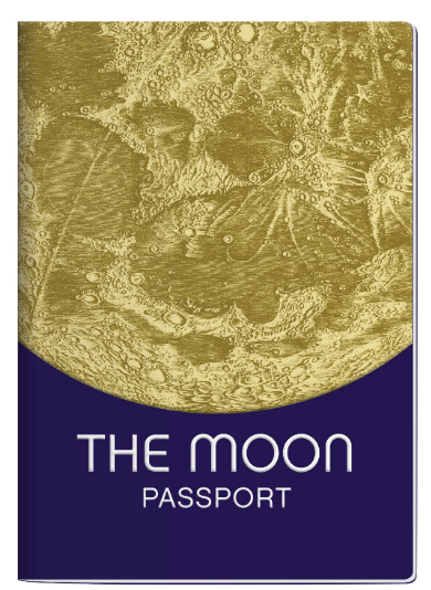 Moon Passport Notebook