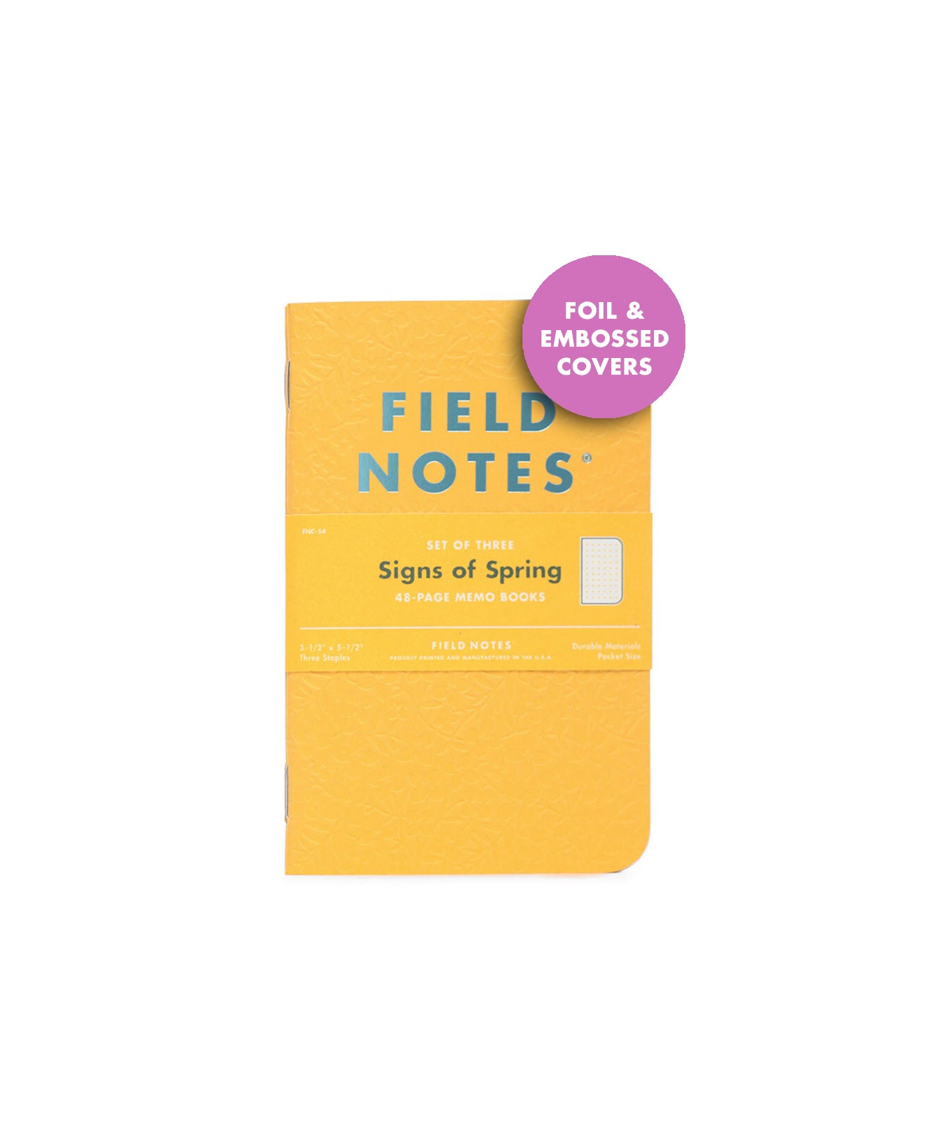 Field Notes - Signs of Spring Set of 3