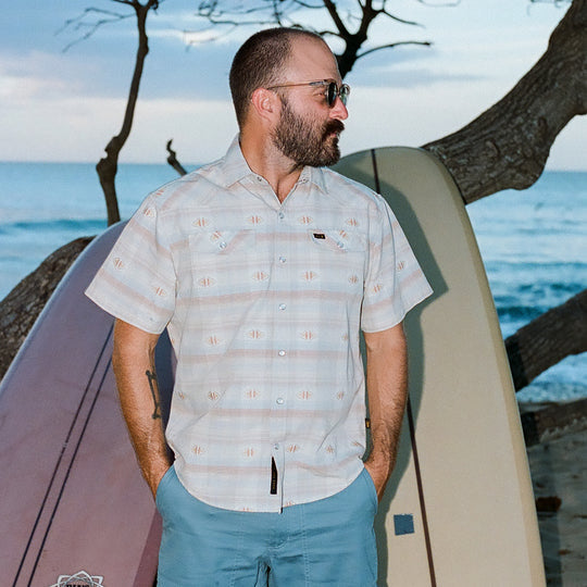 Howler Bros - Men's H Bar B Snapshirt