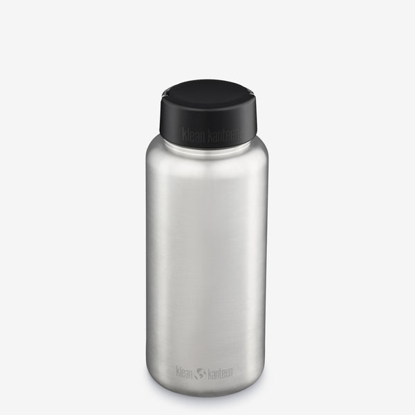 Klean Kanteen: Wide Mouth 40oz Stainless Steel Bottle