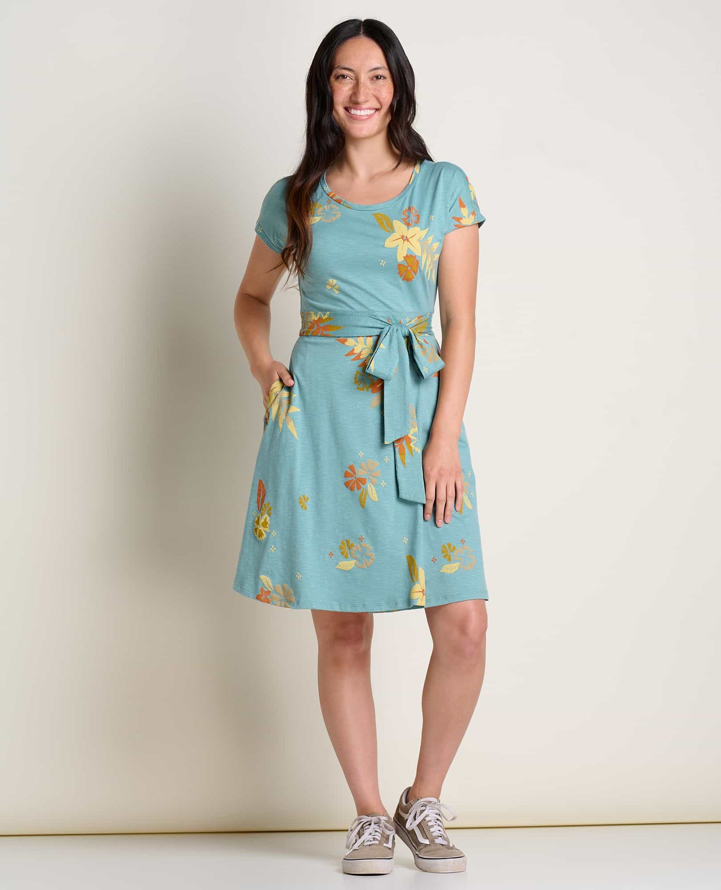 Toad & Co - Women's Cue Wrap Short Sleeve Dress
