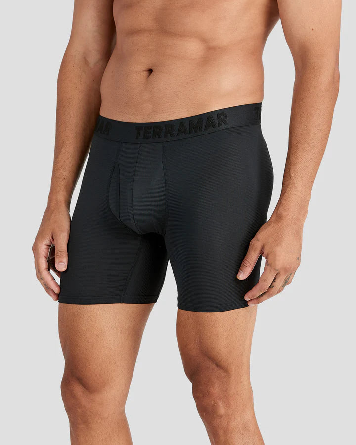 Terramar - Men's Ventilator 6" Performance Boxer Briefs 3 Pack