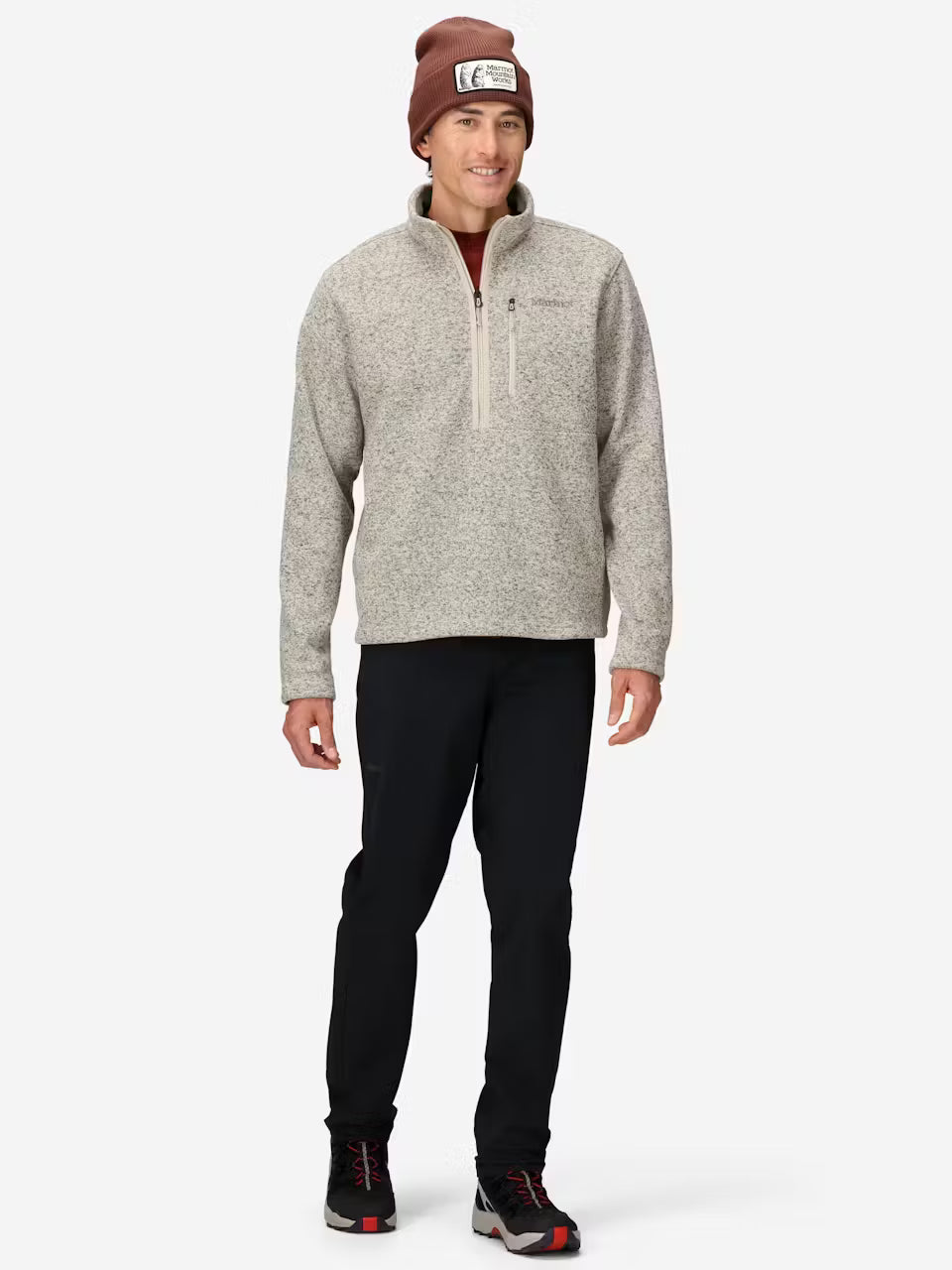 Marmot - Men's Drop Line 1/2 Zip Fleece Sweater