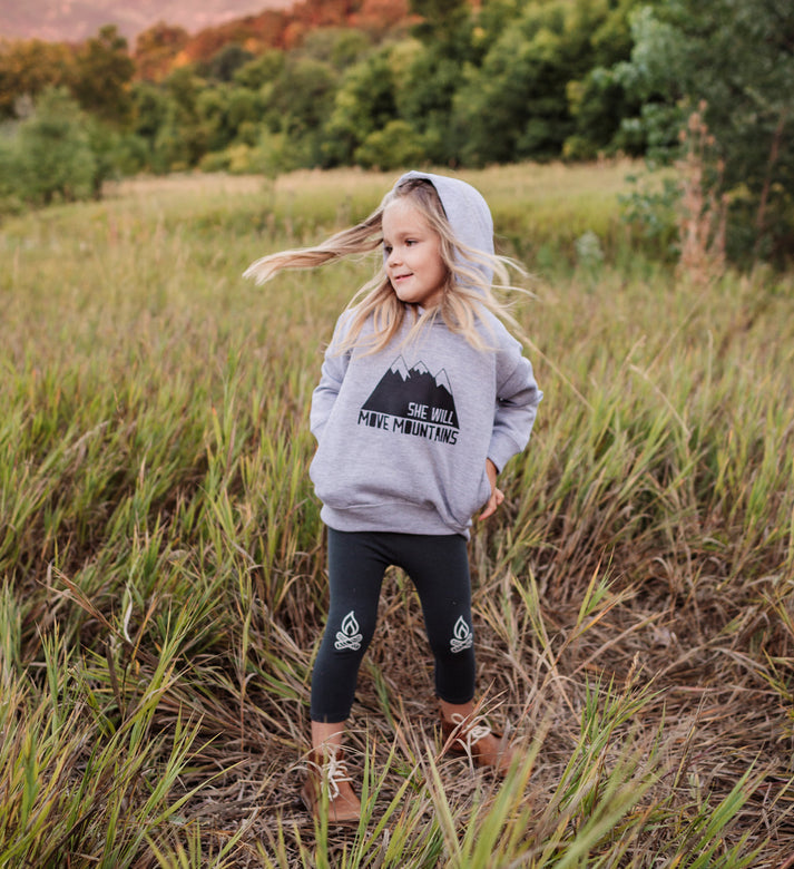 Made of Mountains - Kids' She Will Move Mountains Hoodie