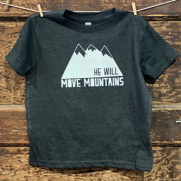 Made of Mountains - Kids' He Will Move Mountains Tee