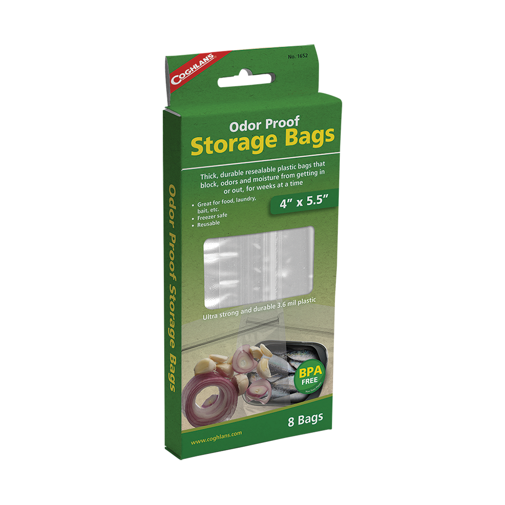 Odor Proof Storage Bags 6X6.5