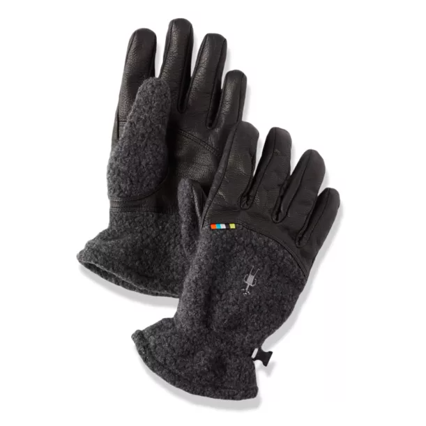 smartwool handschuhe Smartwool Trail Ridge Sherpa Glove Charcoal, XS