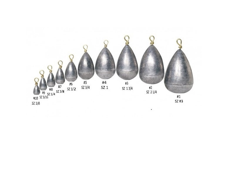 Water Gremlin - Dipsey Swivel Sinker