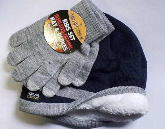 Polar Extreme - Kids Hat & Glove Set