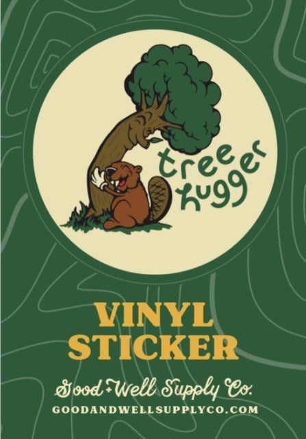 Good & Well Supply Company - Tree Hugger Vinyl Sticker
