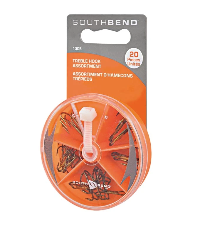 South Bend - Treble Hook Assorted (20 pcs)