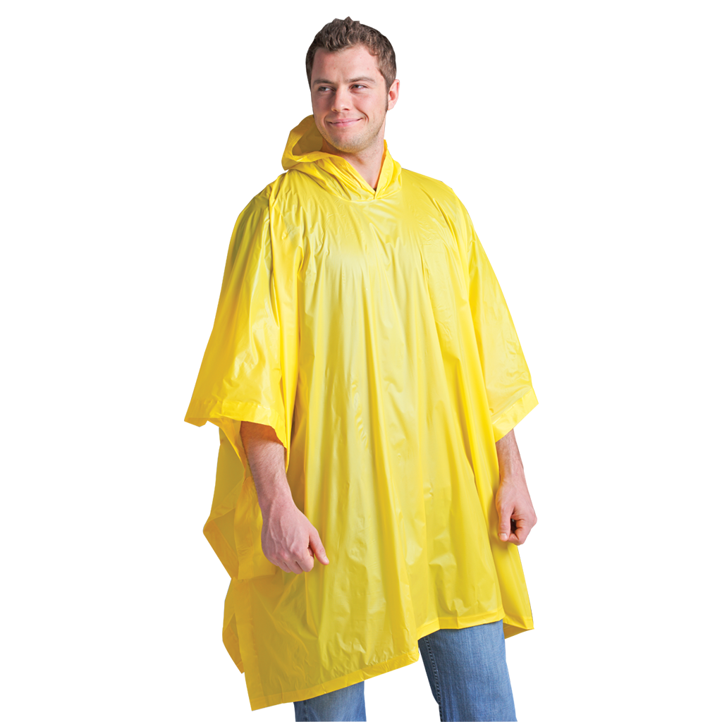 Lightweight Poncho, Yellow