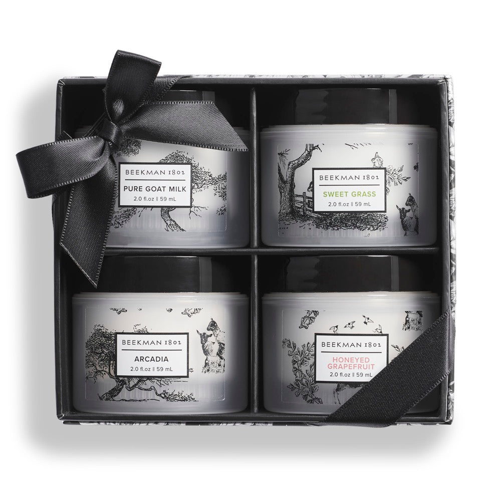 Set of Four Whipped Body Cream
