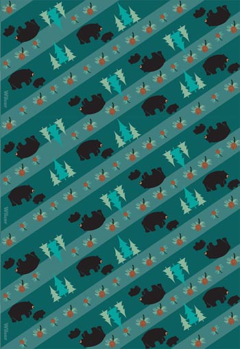 Wilcor - Bear Heavy Table Cover 52"X84"