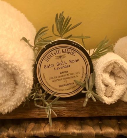 Jersey Girl Gardens 3 Oz Himalayan Bath Salt Soak