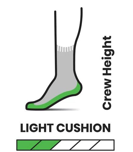 Smartwool - Hike Light Cushion Micro Stripe Crew