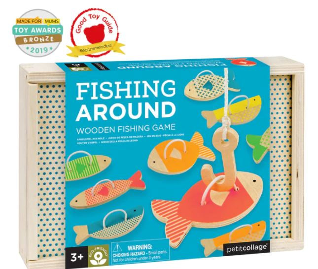 Petit Collage - Fishing Around Wooden Fishing Game
