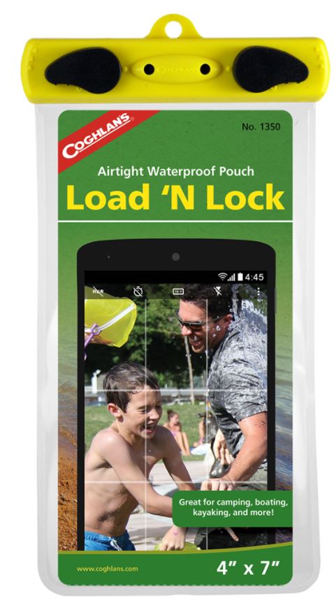 Coghlan's Load 'N Lock Watertight Pouch 4X7