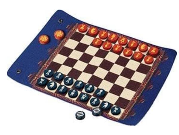 Pendleton - Chess and Checkers Travel Ready Roll-Up Game