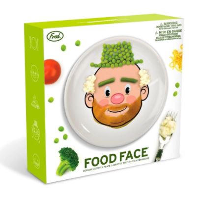 Fred - Food Face Ceramic Activity Plate
