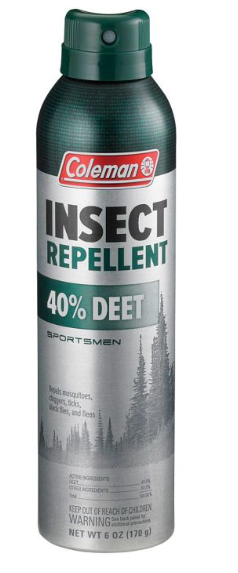 Coleman: Sportsmen 40% Deet Insect Repellent