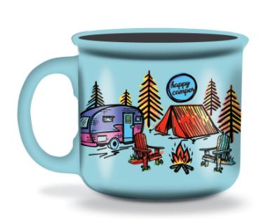 Wilcor - Happy Camper Campfire Mug