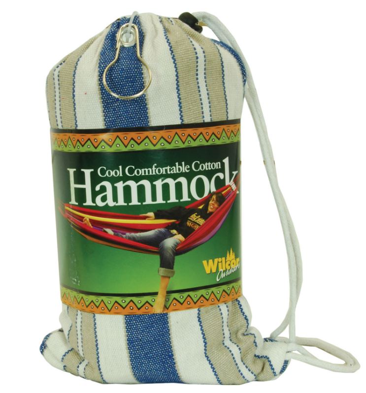 Wilcor -Single Hammock, assorted colors