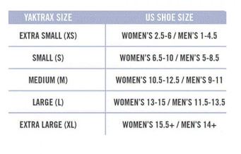 Yaktrax - Summit Traction Device