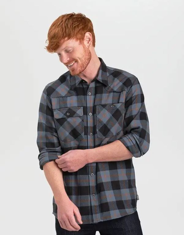 Outdoor Research Men's Feedback Flannel Twill Shirt