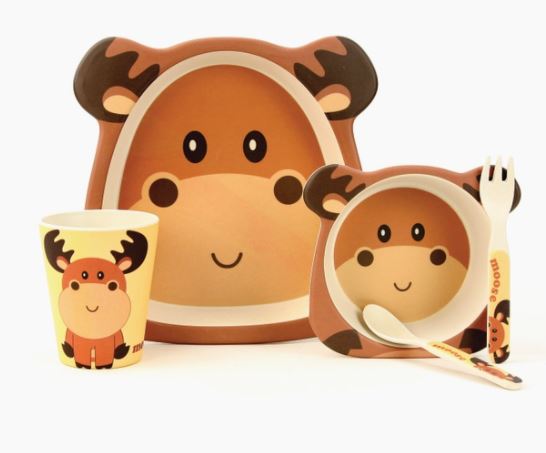 Comeco Inc - 5 piece Kids Dinnerware Set