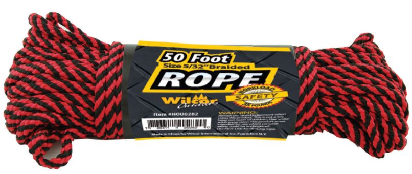 Wilcor - Utility Rope 5/32"x 50"