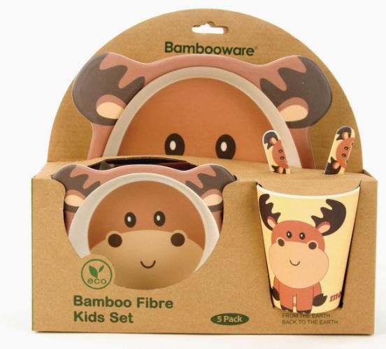 Comeco Inc - 5 piece Kids Dinnerware Set