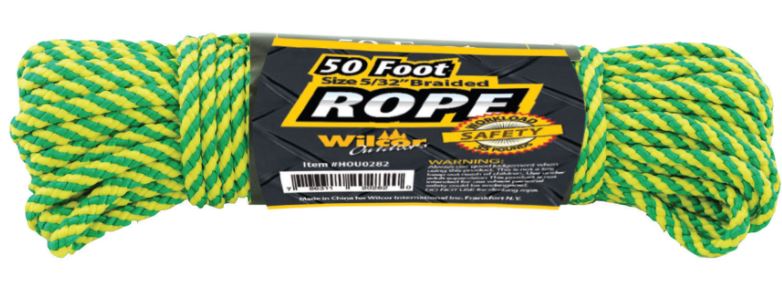Wilcor - Utility Rope 5/32"x 50"