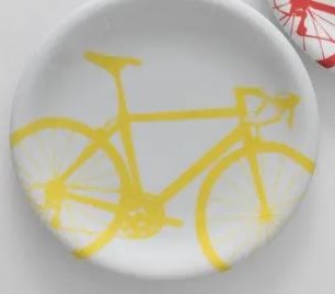 Vital Industries - Bicycle Dinner Plates, Set of 4