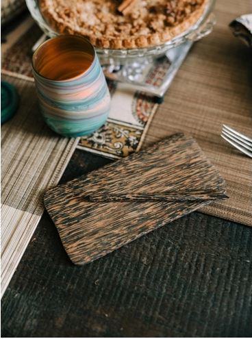 Ten Thousand Villages - Palm Wood Serving Dish