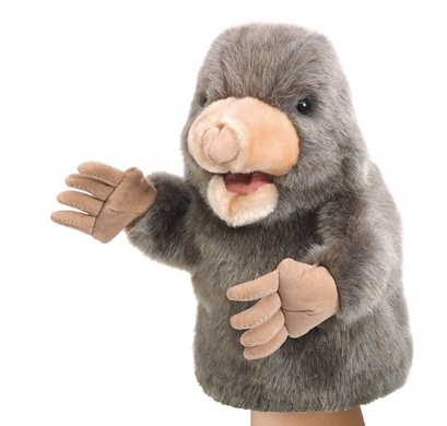 Folkmanis: Little Mole Puppet